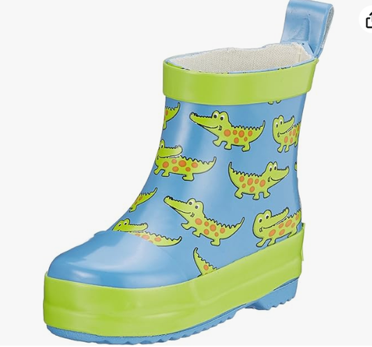 Playshoes Unisex Kinder Gummistiefel Halbschaft Regenstiefel