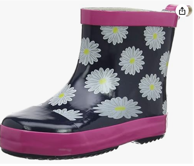 Playshoes Unisex Kinder Gummistiefel Halbschaft Regenstiefel