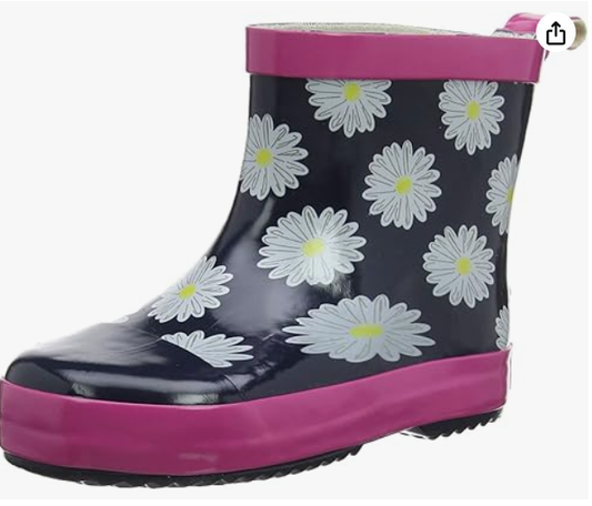 Playshoes Unisex Kinder Gummistiefel Halbschaft Regenstiefel