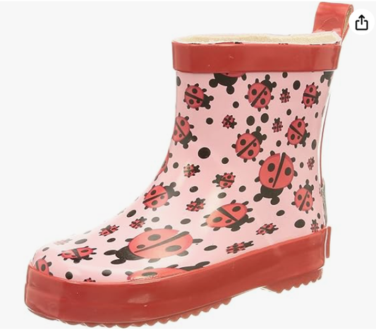 Playshoes Unisex Kinder Gummistiefel Halbschaft Regenstiefel