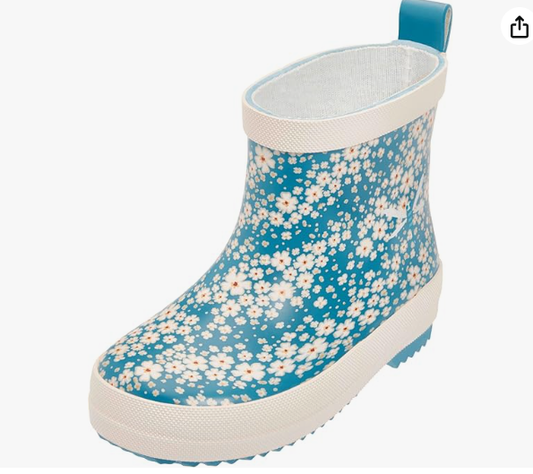 Playshoes Unisex Kinder Gummistiefel Halbschaft Regenstiefel