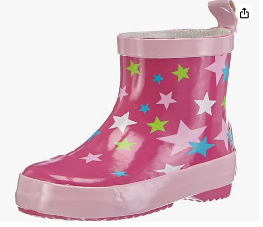 Playshoes Unisex Kinder Gummistiefel Halbschaft Regenstiefel