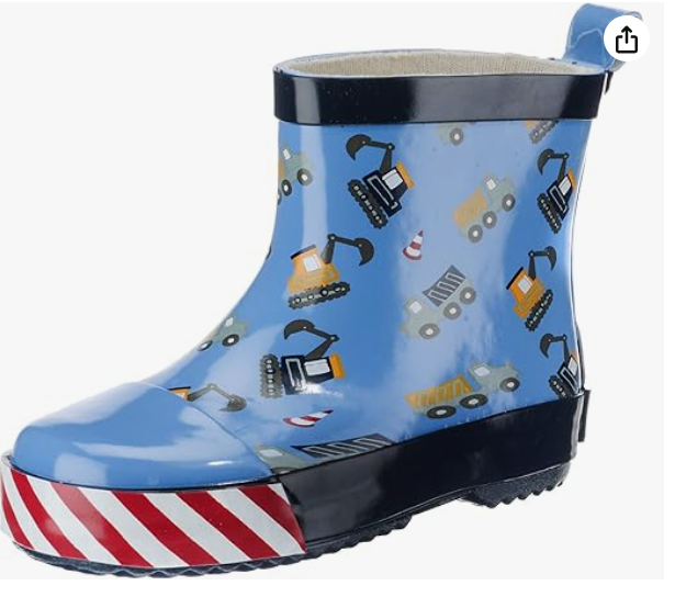 Playshoes Unisex Kinder Gummistiefel Halbschaft Regenstiefel