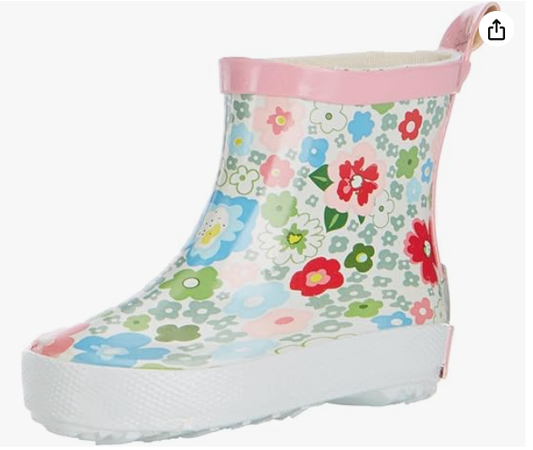 Playshoes Unisex Kinder Gummistiefel Halbschaft Regenstiefel