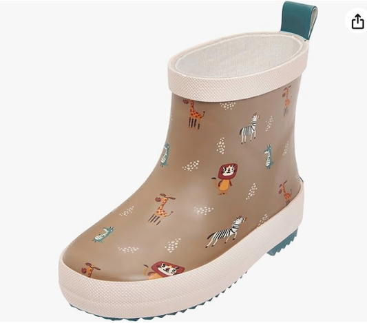 Playshoes Unisex Kinder Gummistiefel Halbschaft Regenstiefel