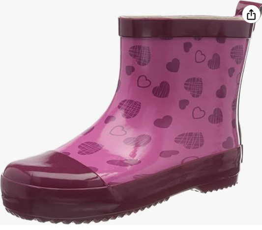 Playshoes Unisex Kinder Gummistiefel Halbschaft Regenstiefel